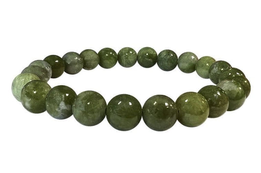 Bracelet Jade Néphrite Ø 8mm