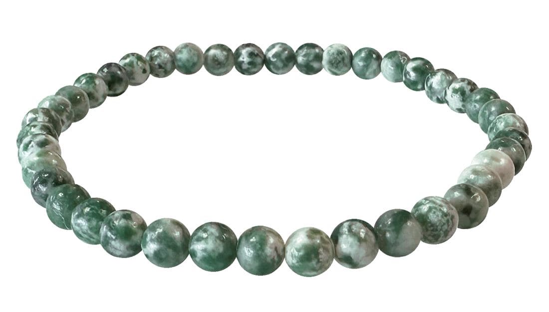 Bracelet Jade Verte Ø 4mm