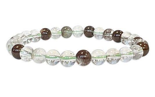Bracelet Quartz Chlorite Lodolite Ø 6mm