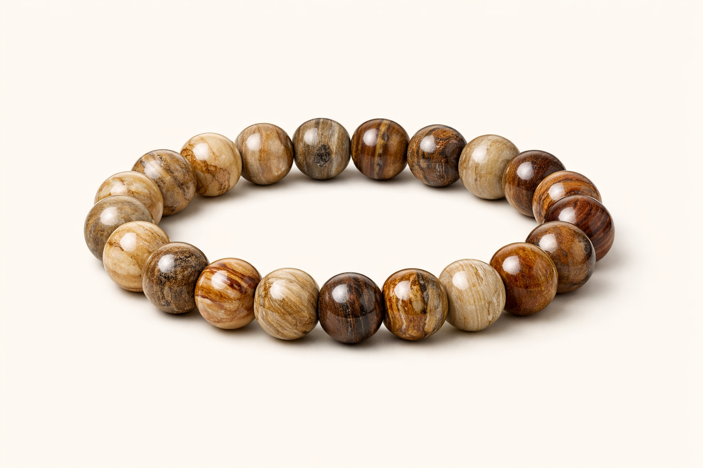 Bracelet Bois Fossilisé