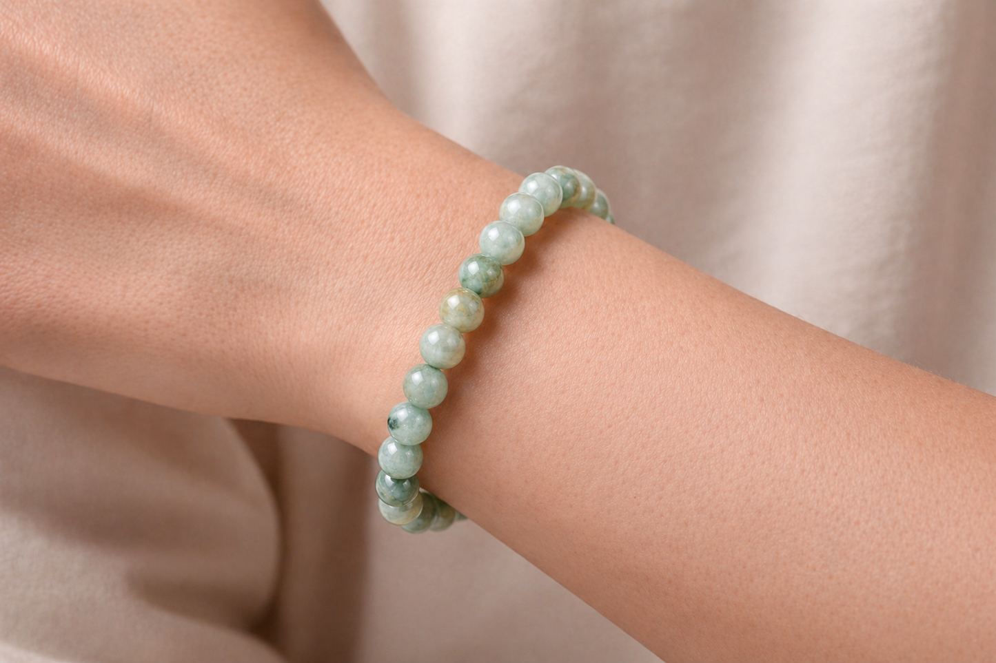 Bracelet Jade Birmane