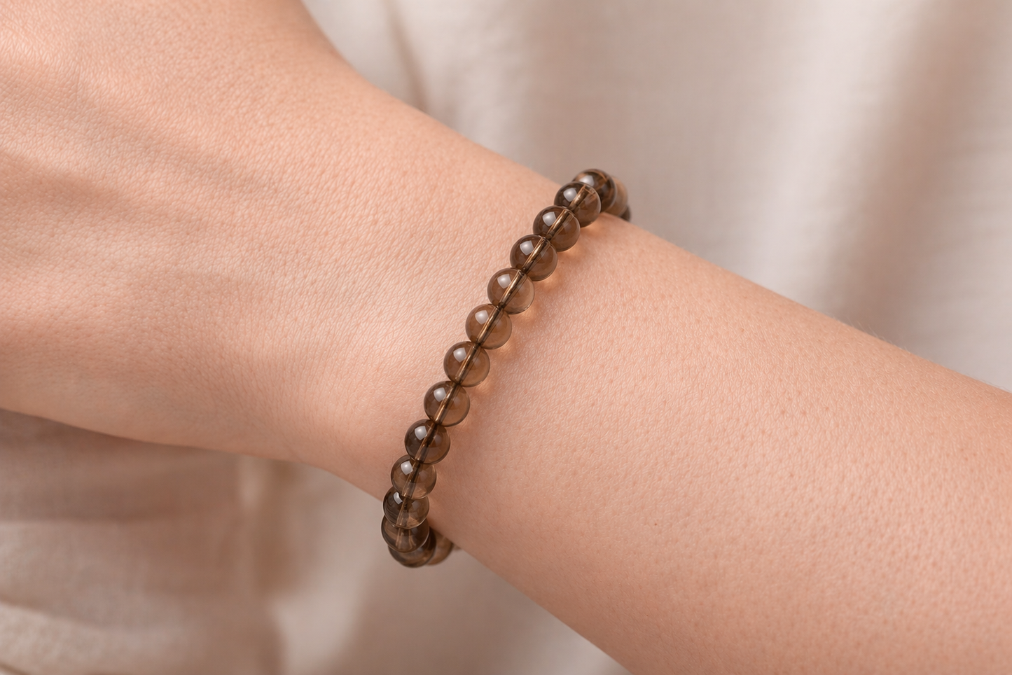 Bracelet Quartz fumé