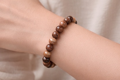 Bracelet Agate Botswana Café