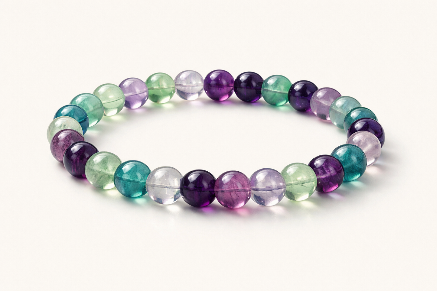 Bracelet Fluorite Multicolore