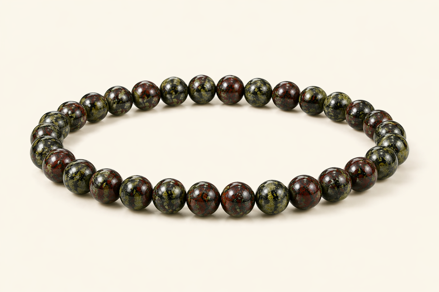 Bracelet Jaspe Sang de Dragon