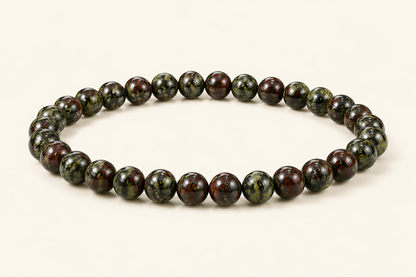 Bracelet Jaspe Sang de Dragon