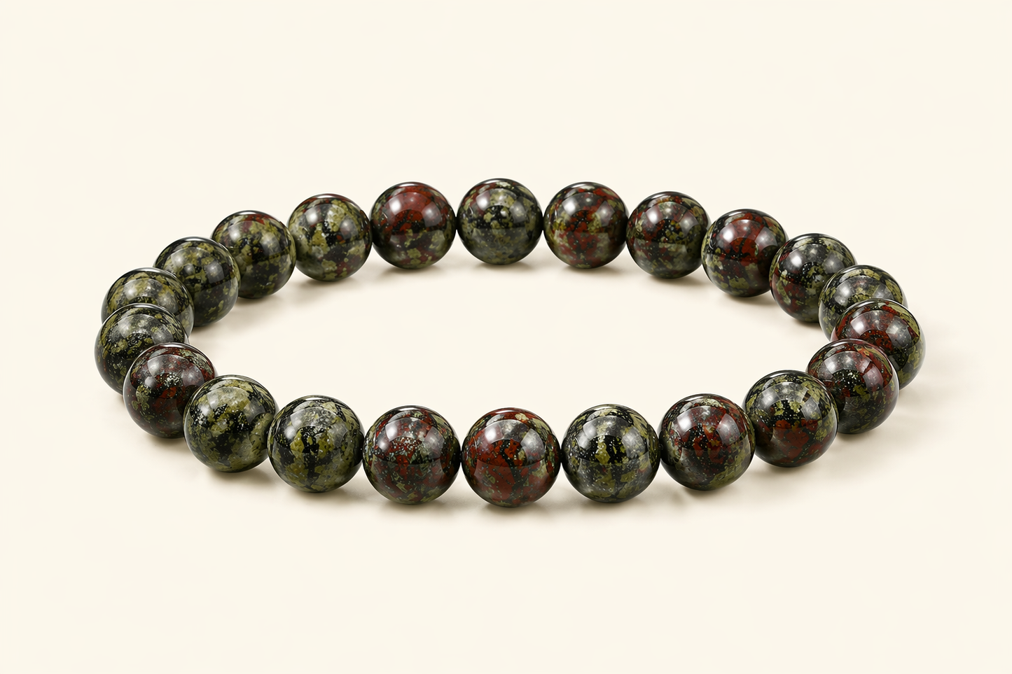 Bracelet Jaspe Sang de Dragon