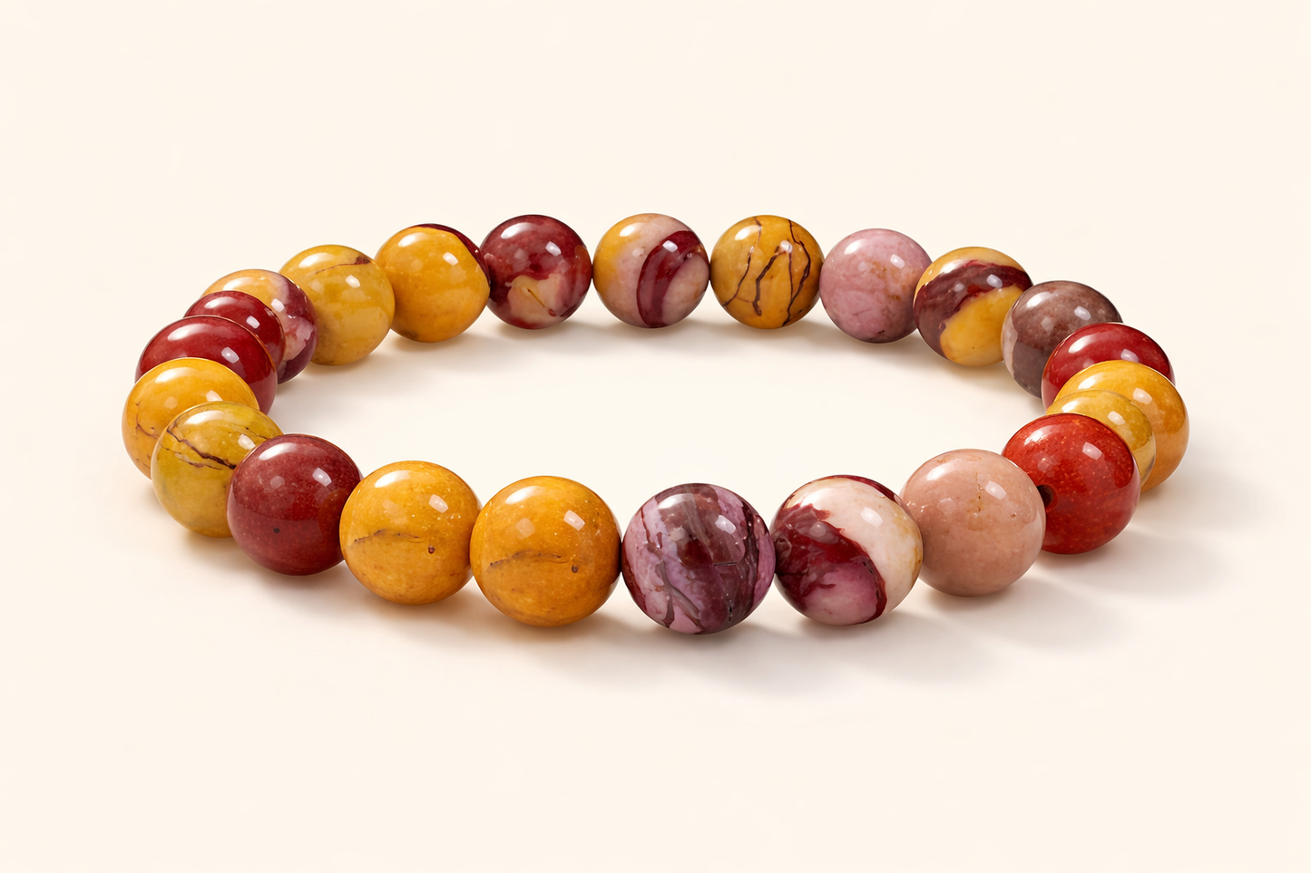 Bracelet Mokaïte Ø 8mm