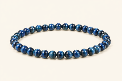 Bracelet Oeil de Tigre bleu