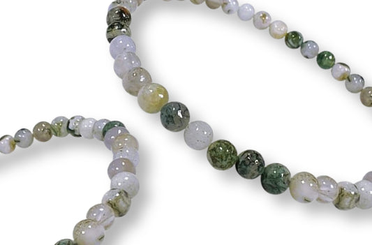 Bracelet Agate Arbre Ø 4mm