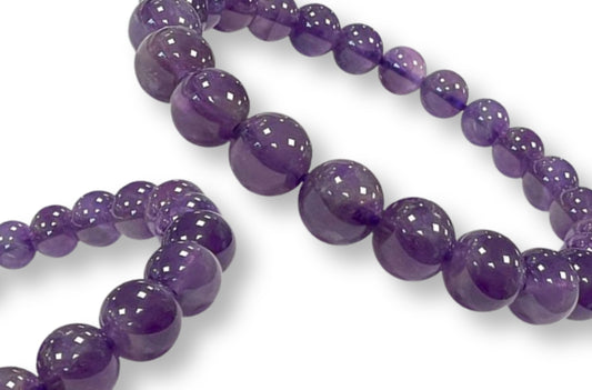 Bracelet Améthyste Ø 8mm