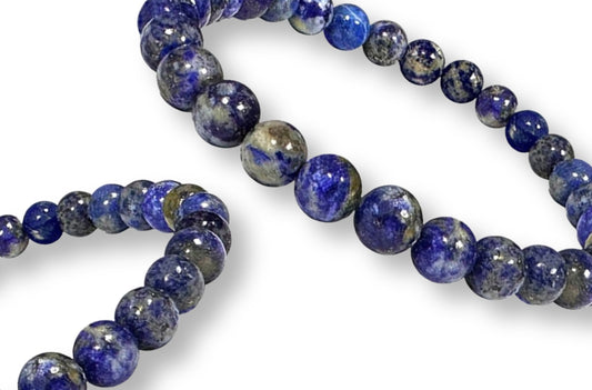 Bracelet Lapis Lazuli qualité supérieure Ø 6mm