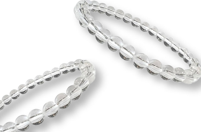 Bracelet enfant Cristal de Roche Ø 4mm