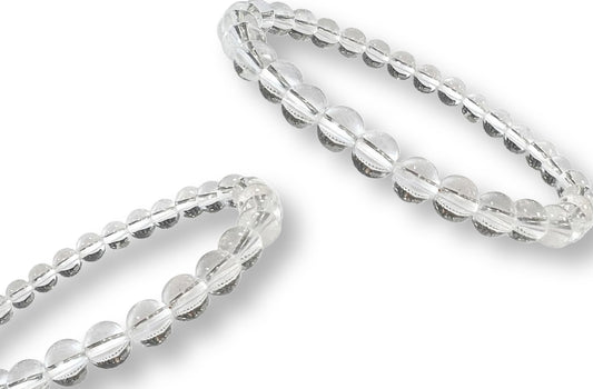 Bracelet enfant Cristal de Roche Ø 4mm