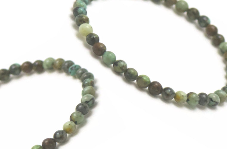 Bracelet Turquoise d’Afrique Ø 4mm