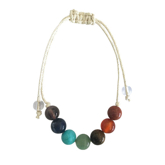 Bracelet Cordon réglable 7 Chakras