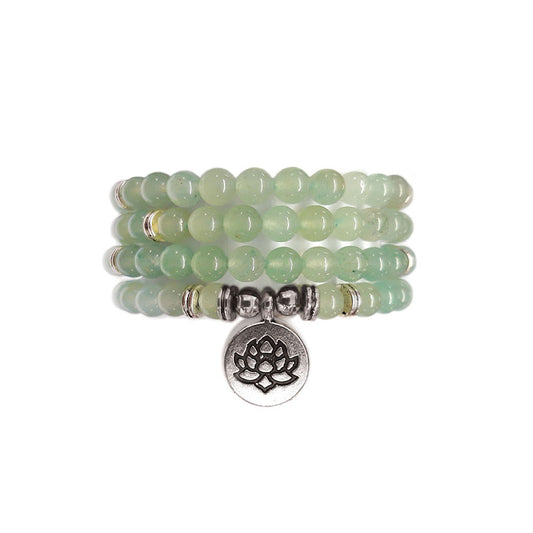 Braceletet Sautoir Aventurine Verte