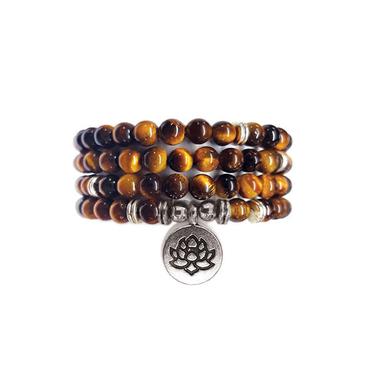 Bracelet Sautoir Oeil de Tigre