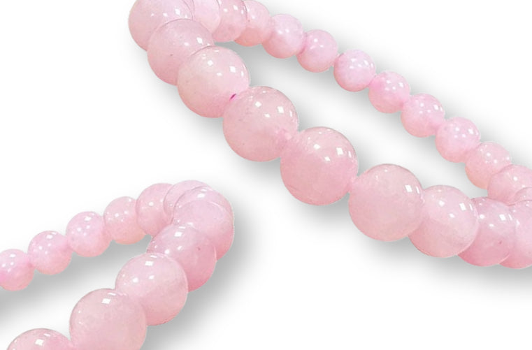 Bracelet Quartz Rose Ø 8mm