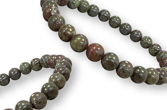 Bracelet Jaspe Sang de Dragon Ø 6mm