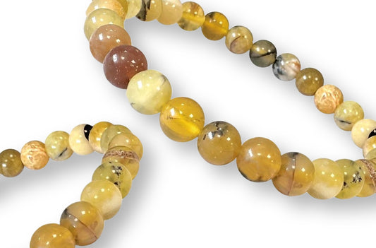 Bracelet Opale Jaune Ø 6mm