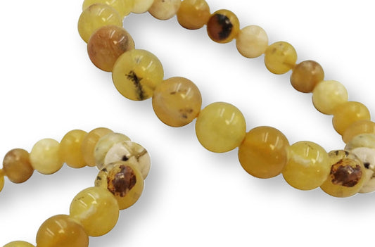 Bracelet Opale Jaune Ø 8mm