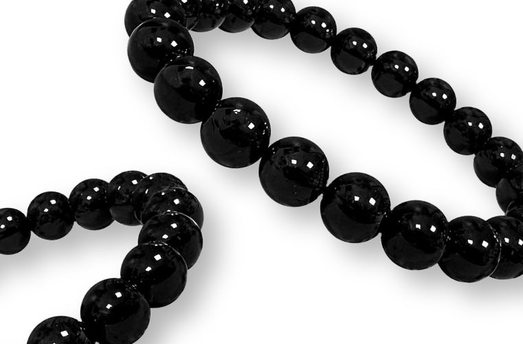Bracelet Tourmaline Noire Ø 8mm