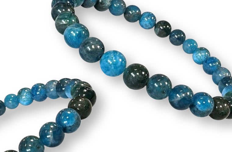 Bracelet Apatite Bleue Ø 6mm