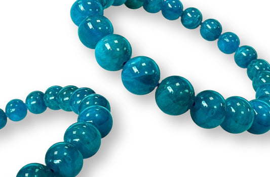 Bracelet Apatite Bleue Ø 8mm