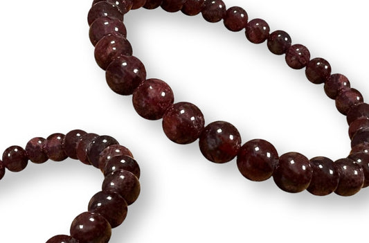 Bracelet Grenat Ø 6mm