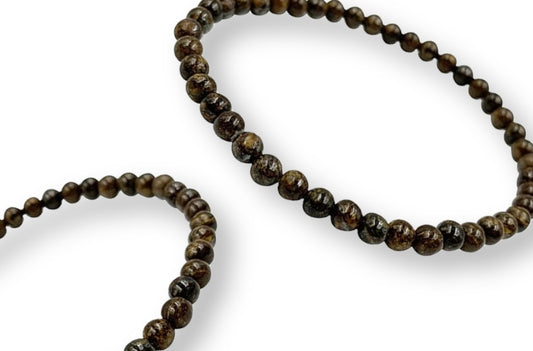 Bracelet Bronzite Ø 4mm