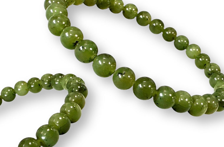 Bracelet Jade Néphrite Ø 6mm