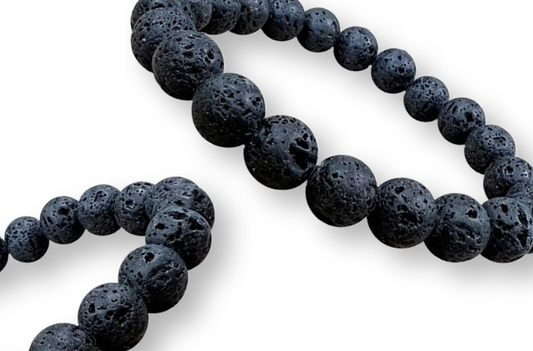 Bracelet Pierre de Lave Ø 8mm