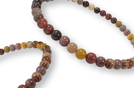 Bracelet Jaspe Mokaïte Ø 4mm