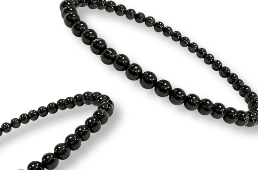 Bracelet Onyx Noir Ø 4mm