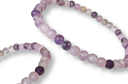 Bracelet Lépidolite Ø 4mm