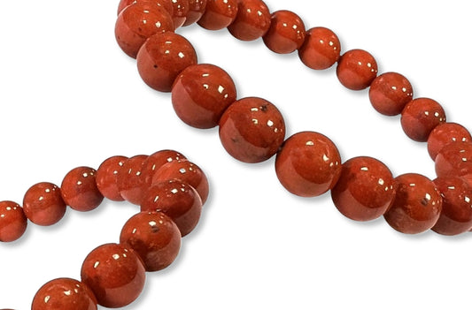 Bracelet Jaspe rouge Ø 8mm