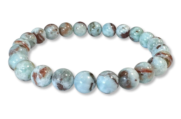 Bracelet Larimar Ø 8mm