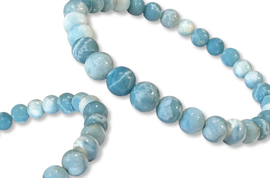 Bracelet Larimar Ø 6mm