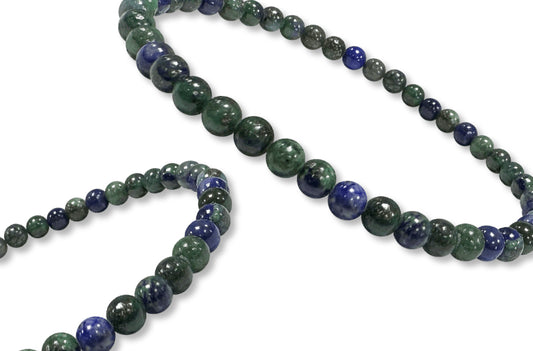 Bracelet Azurite-Malachite Ø 4mm