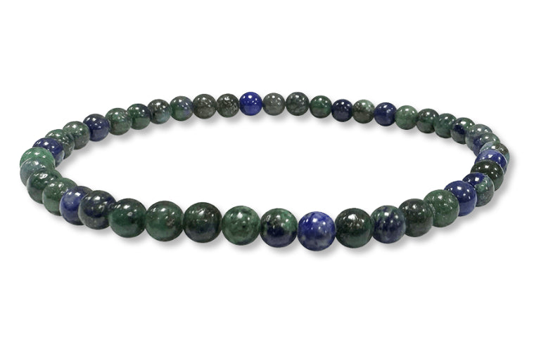 Bracelet Azurite-Malachite Ø 4mm