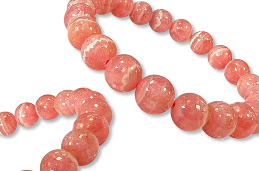 Bracelet Rhodochrosite qualité supérieure Ø 8mm