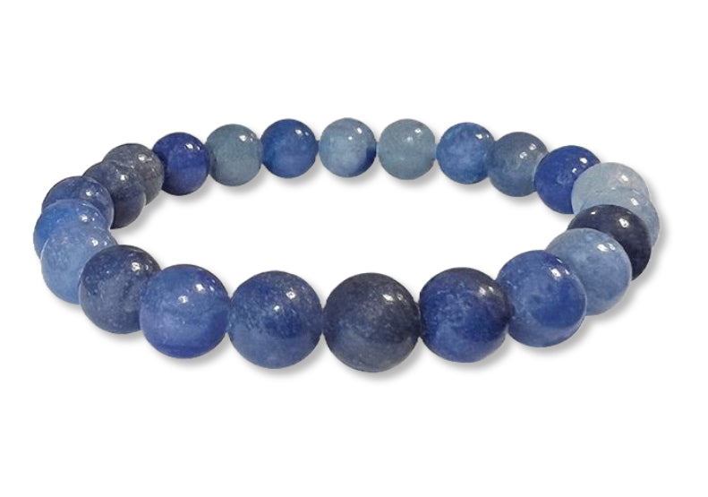 Bracelet Aventurine bleue Ø 8mm