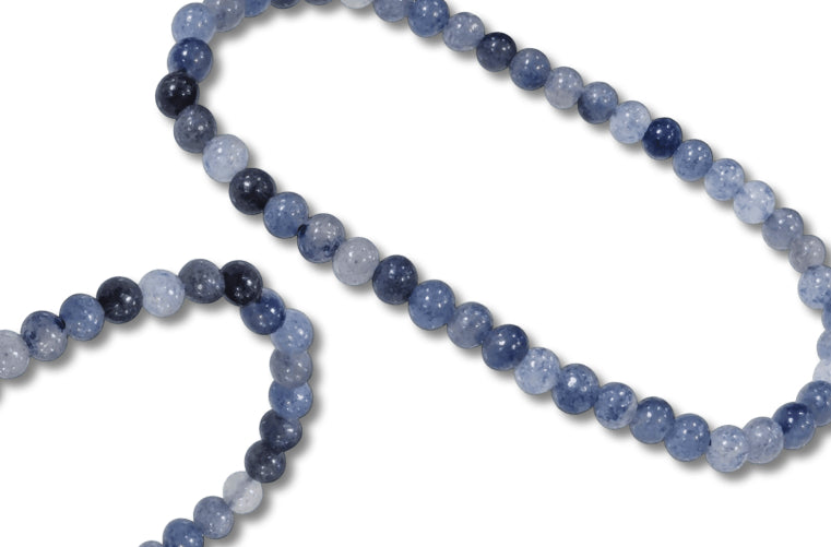 Bracelet Aventurine bleue Ø 4mm