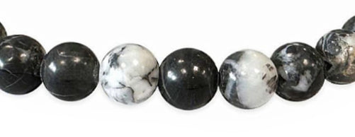 Bracelet Jaspe Zèbre Ø 6mm