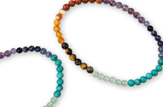 Bracelet 7 Chakras Ø 4mm