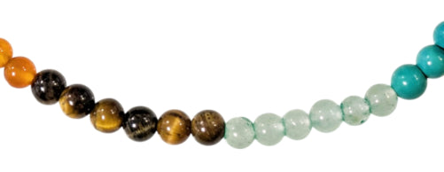 Bracelet 7 Chakras Ø 6mm